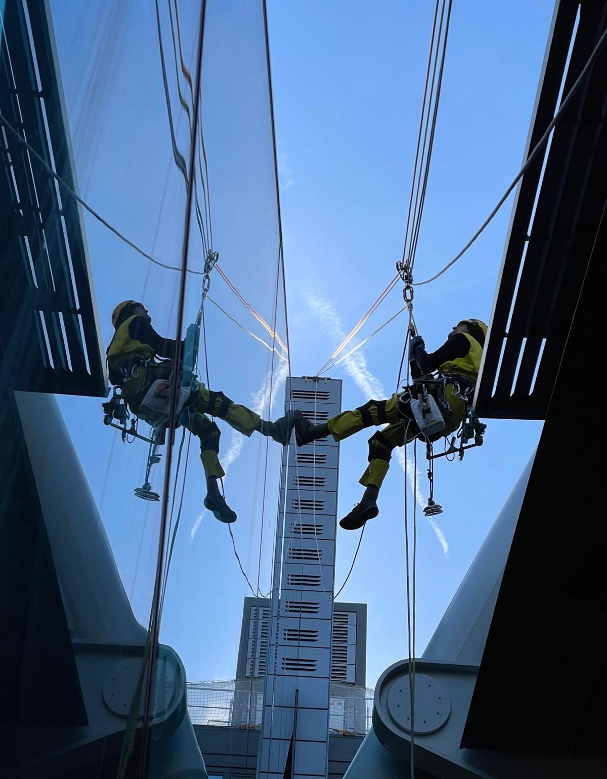 Travaux acrobatiques - arc lémanique