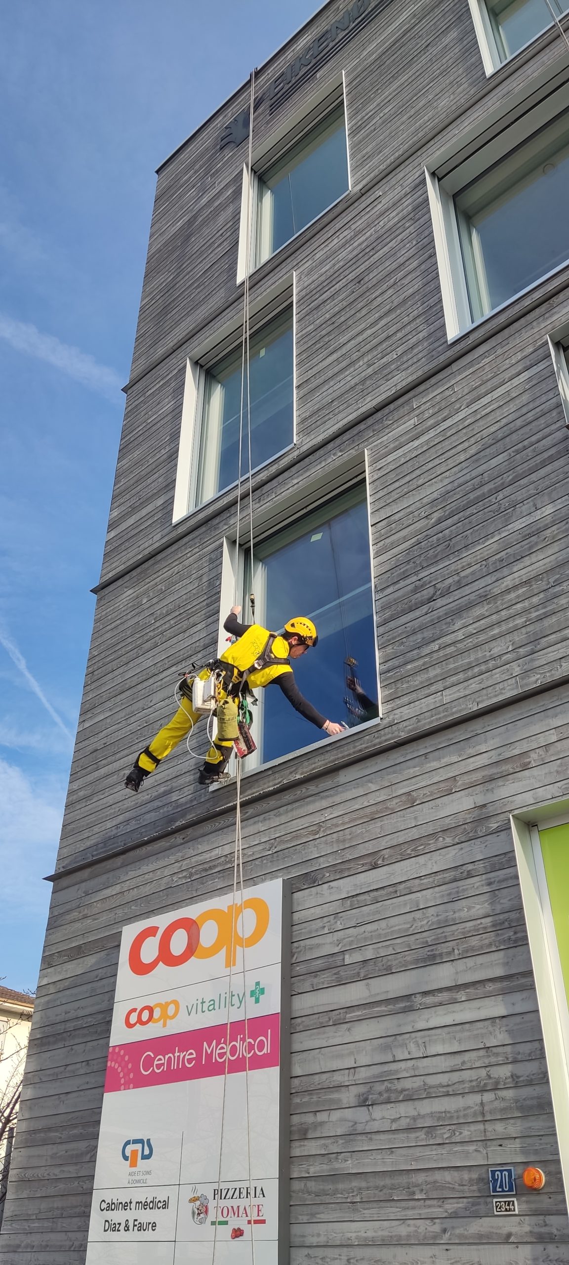 nettoyage acrobatique suisse coop